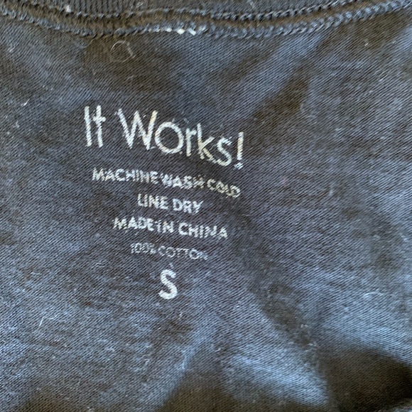 ItWorks! Black Tank Top - Picture 2 of 2